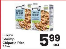 Safeway Luke's Shrimp Chipotle Rice offer