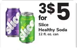 Safeway Slice Healthy Soda offer
