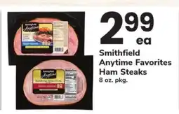 Safeway Smithfield Anytime Favorites Ham Steaks offer
