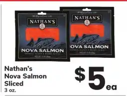 Safeway Nathan’s Nova Salmon Sliced offer