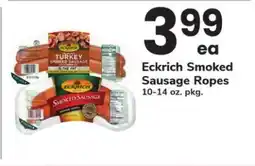 Safeway Eckrich Smoked Sausage Ropes offer