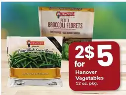 Safeway Hanover Vegetables offer