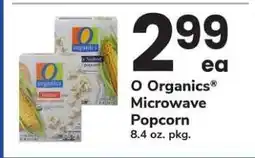 Safeway O Organics Microwave Popcorn offer
