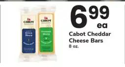 Safeway Cabot Cheddar Cheese Bars offer