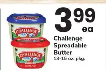 Safeway Challenge Spreadable Butter offer