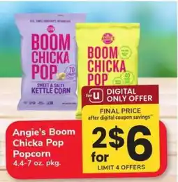 Safeway Angie's Boom Chicka Pop Popcorn offer