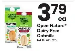 Safeway Open Nature Dairy Free Oatmilk offer