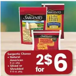 Safeway Sargento Cheese offer