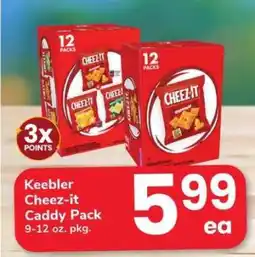 Safeway Keebler Cheez-it Caddy Pack offer