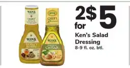 Safeway Ken's Salad Dressing offer