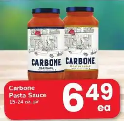 Safeway Carbone Pasta Sauce offer