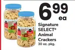 Safeway Signature Select Animal Crackers offer