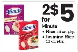 Safeway Minute Rice offer