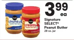 Safeway Signature Select Peanut Butter offer