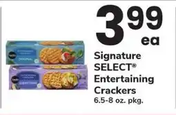 Safeway Signature SELECT Entertaining Crackers offer
