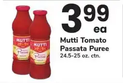 Safeway Mutti Tomato Passata Puree offer