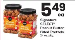 Safeway Signature SELECT Peanut Butter Filled Pretzels offer