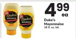Safeway Duke's Mayonnaise offer