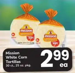Safeway Mission White Corn Tortillas offer