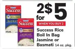 Safeway Success Rice offer
