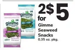 Safeway Gimme Seaweed Snacks offer