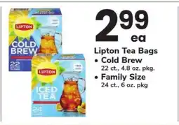 Safeway Lipton Tea Bags offer