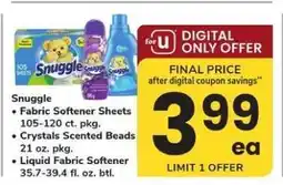 Safeway Snuggle offer