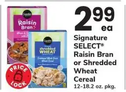 Safeway Signature SELECT Cereal offer