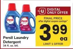 Safeway Persil Laundry Detergent offer
