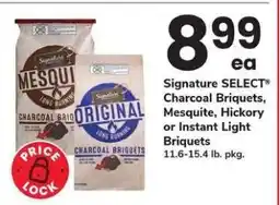 Safeway Signature Select Charcoal Briquets offer