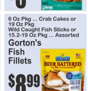 Food Universe Gorton's Fish Fillets offer