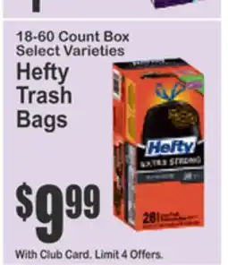 Food Universe Hefty Trash Bags offer