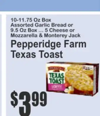 Food Universe Pepperidge Farm Texas Toast offer