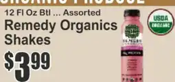 Food Universe Remedy Organics Shakes offer