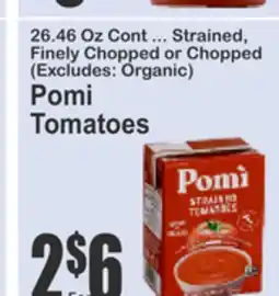 Food Universe Pomi Tomatoes offer