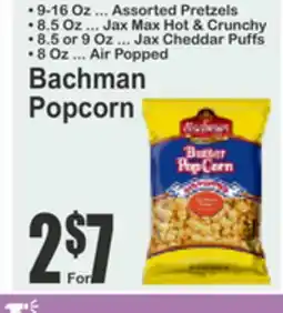 Food Universe Bachman Popcorn offer
