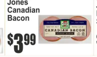 Food Universe Jones Canadian Bacon offer