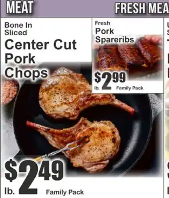 Food Universe Center Cut Pork Chops offer