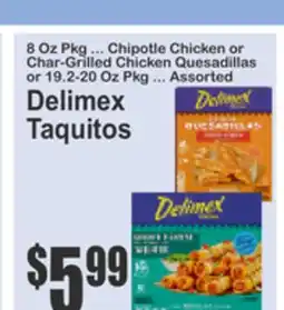 Almonte's Food Dynasty Marketplace Delimex Taquitos offer