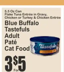 Almonte's Food Dynasty Marketplace Blue Buffalo Tastefuls Adult Paté Cat Food offer