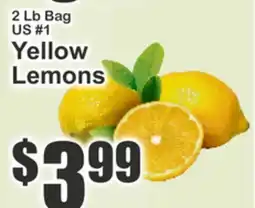 The Food Emporium 2 Lb Bag US #1 Yellow Lemons offer