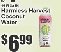 The Food Emporium Harmless Harvest Coconut Water offer