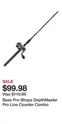 Cabela's Bass Pro Shops DepthMaster Pro Line Counter Combo offer