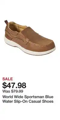 Cabela's World Wide Sportsman Blue Water Slip-On Casual Shoes offer