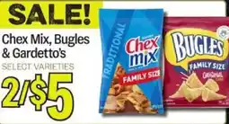 Meijer Chex Mix, Bugles & Gardetto's offer