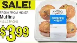 Meijer Fresh from meijer muffins offer