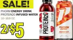 Meijer Phorm energy drink protein20 infused water offer