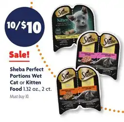Family Dollar Sheba Perfect Portions Wet Cat or Kitten Food offer