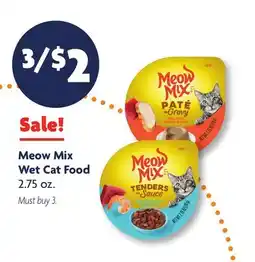 Family Dollar Meow Mix Wet Cat Food offer