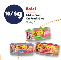 Family Dollar Friskies Wet Cat Food offer